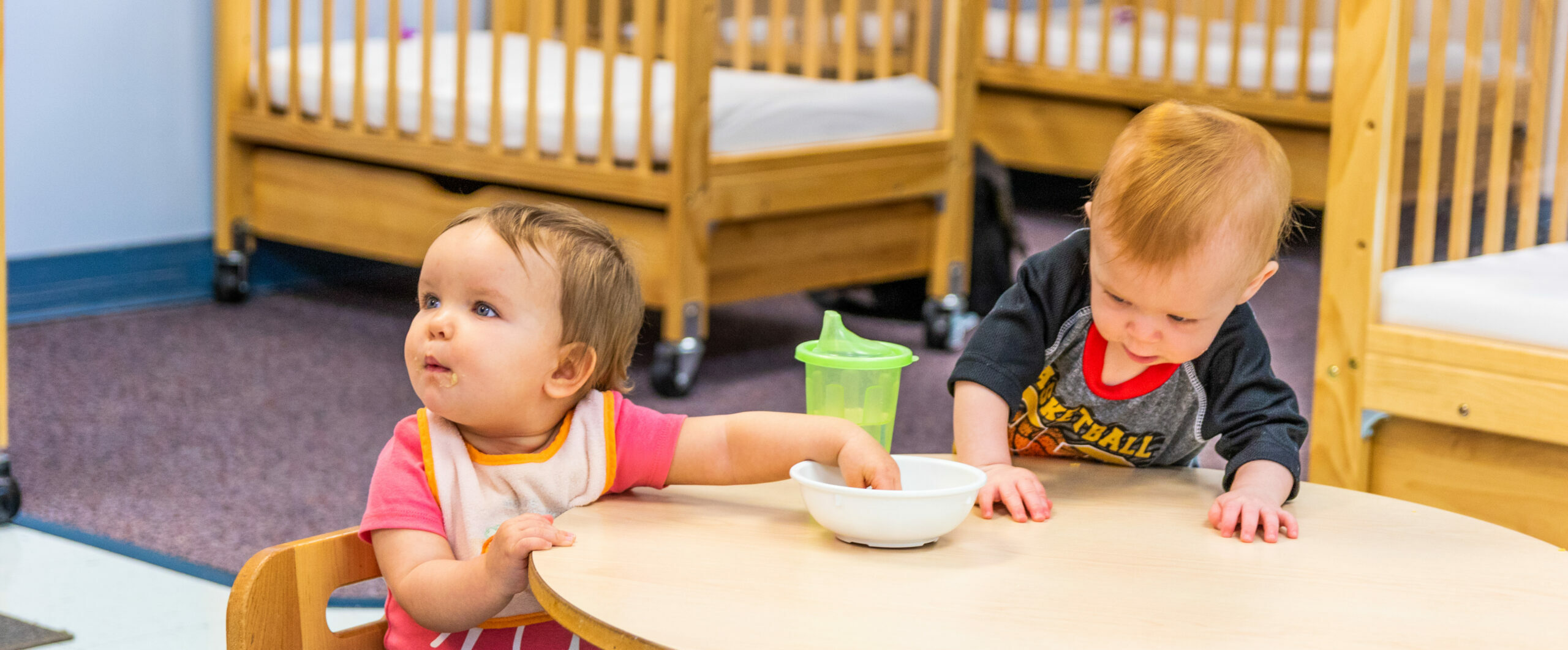 toddlers at daycare table 1